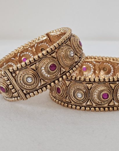 Gold Kada Bangle