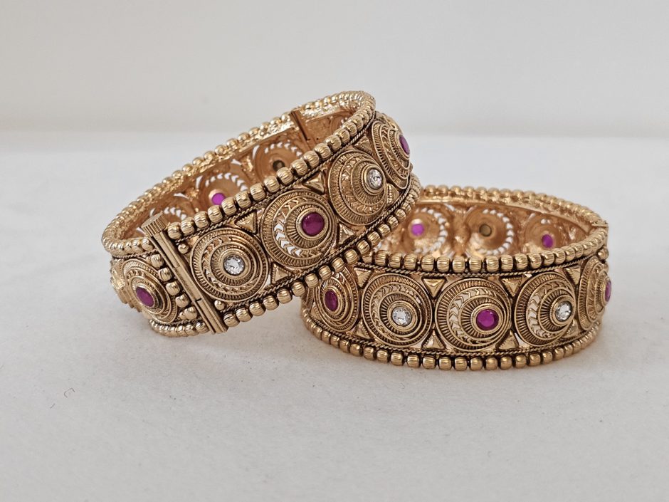 Gold Kada Bangle